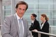 Confident businessman