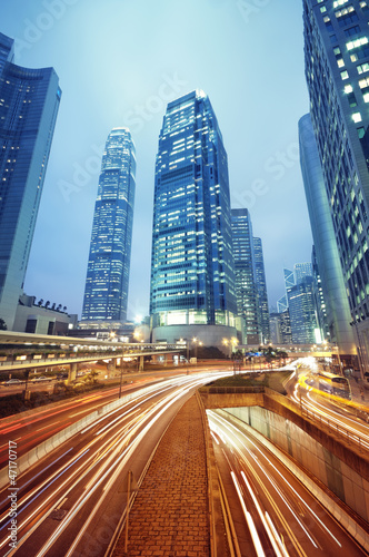 Photo: Skyscrapers in Hong Kong Skyscrapers in Hong Kong