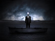 the man who is on the boat