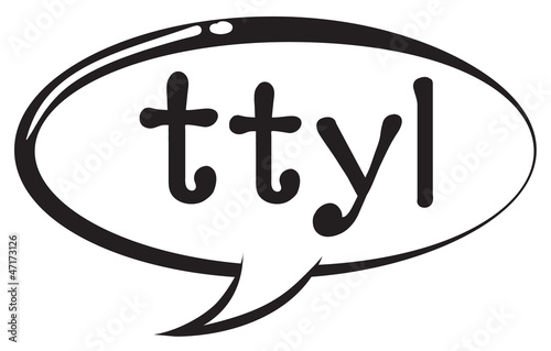 Vector: a speech bubble a speech bubble
