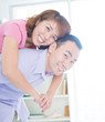 Piggyback ride