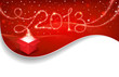 Christmas background with magic box