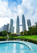 Foto: Downtown of Kuala Lumpur in KLCC district Downtown of Kuala Lumpur in KLCC district