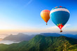 Colorful Hot-air Balloons Flyi...