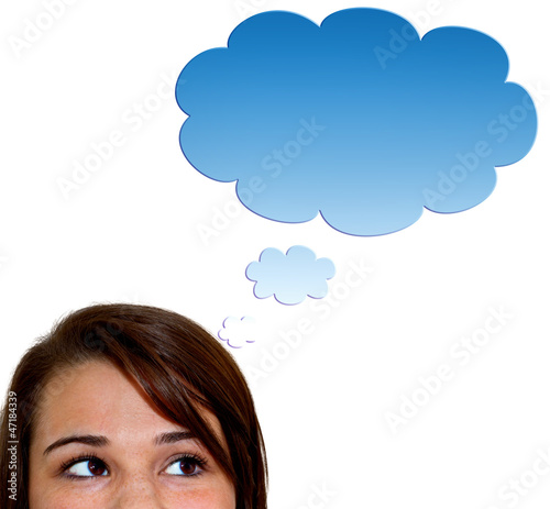 Photo: Cloud - Gedankenblase Cloud - Gedankenblase