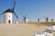 Windmills in Campo de Criptana (Spain)