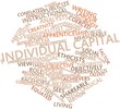Word cloud for Individual capital