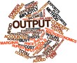 Word cloud for Output