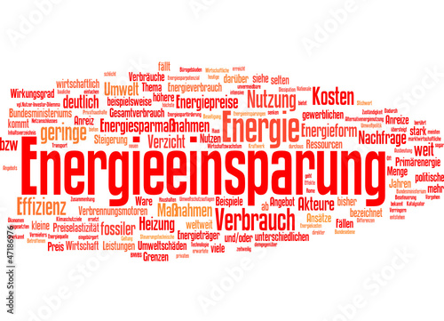 Vector: Energieeinsparung Energieeinsparung