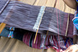 Housewife weave cotton cloth in Thailand