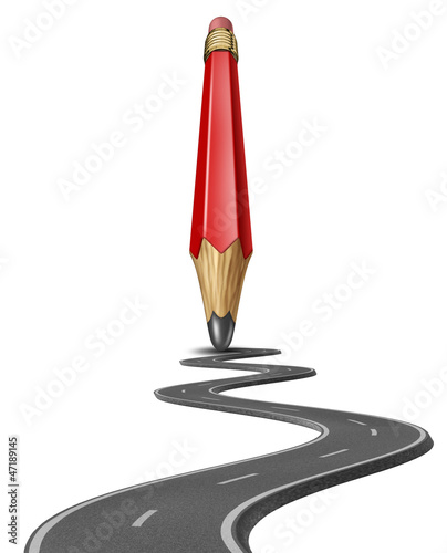 Illustration: Make Your Own Path Make Your Own Path