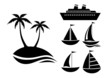 Black icon collection