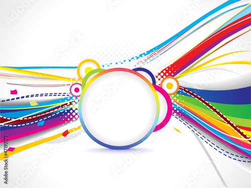 Vector: abstract colorful wave background with grunge abstract colorful wave background with grunge