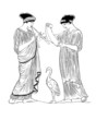 Ancient Greece : Theatre scene