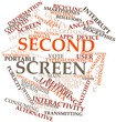Word cloud for Second screen