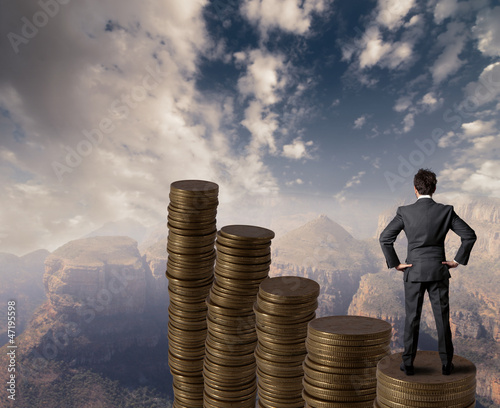 Photo: Business growth Business growth