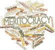 Word cloud for Meritocracy