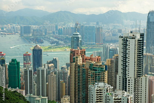 Photo: China, Hong Kong cityscape from the Peak China, Hong Kong cityscape from the Peak