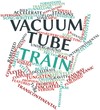 Word cloud for Vacuum tube train