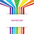 Rainbow Lines Background