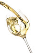 Foto: white wine splash white wine splash