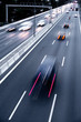 autobahn am abend