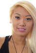 Beautiful blonde young woman