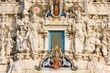 Details of Hindus god in a temple, Pushkar, Rajasthan, India.