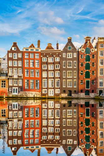 Photo: Traditional dutch buildings, Amsterdam Traditional dutch buildings, Amsterdam