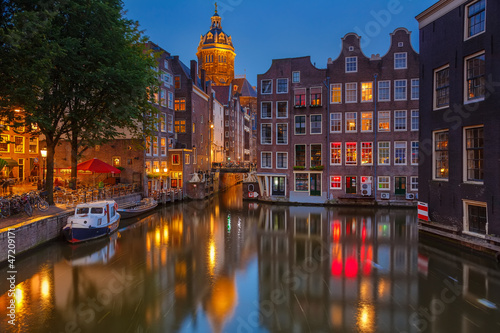 Photo: Amsterdam at night Amsterdam at night