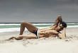 Hunk on beach