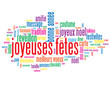 Vector: Nuage de Tags "JOYEUSES FETES" (joyeux noël bonne année fêtes) Nuage de Tags "JOYEUSES FETES" (joyeux noël bonne année fêtes)