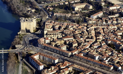 Photo: Tarascon , vue aérienne Tarascon , vue aérienne