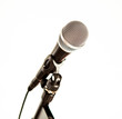 microphone isolated on white