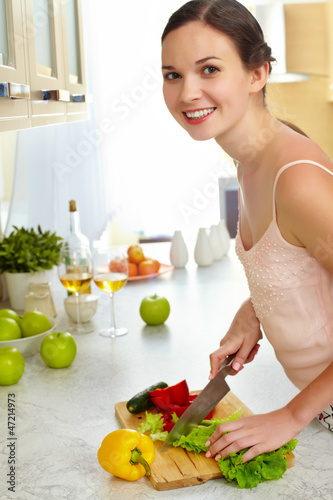 Photo: Cooking at home Cooking at home