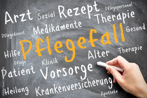 Illustration: Pflegefall Pflegefall