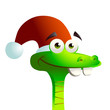 New-year christmas snake.(2)