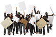Foto: Group of protesters Group of protesters
