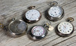 Foto: Old pocket watches - Alte Taschenuhren Old pocket watches - Alte Taschenuhren