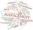 Word cloud for Innovation management
