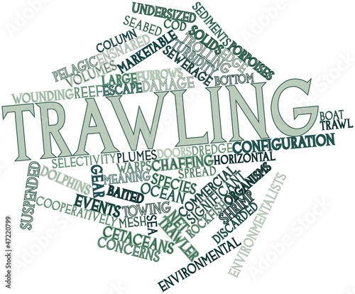 Illustration: Word cloud for Trawling Word cloud for Trawling