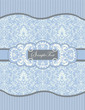 Template frame design for greeting card
