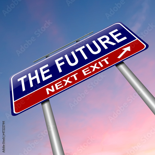 Illustration: The future. The future.
