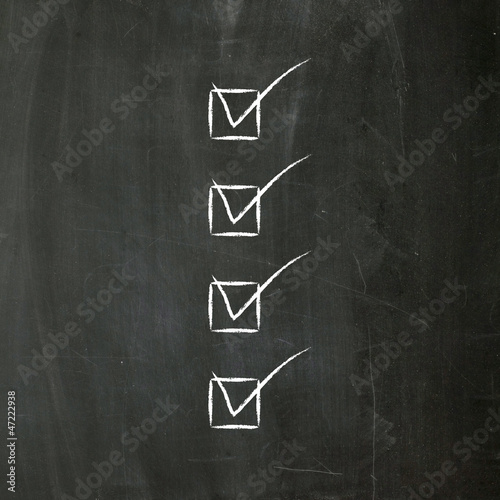 Photo: Checklist Checklist