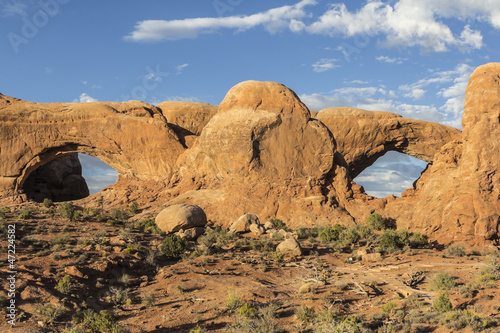 Photo: Double Arch at Arches National Park in Utah, USA. Double Arch at Arches National Park in Utah, USA.