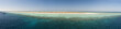 Panoramic view of a tropical island