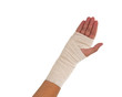 Hand tied elastic bandage