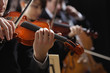 Classical music. Violinists in concert
