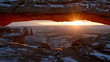 Mesa Arch at Sunrise in Canyonlands