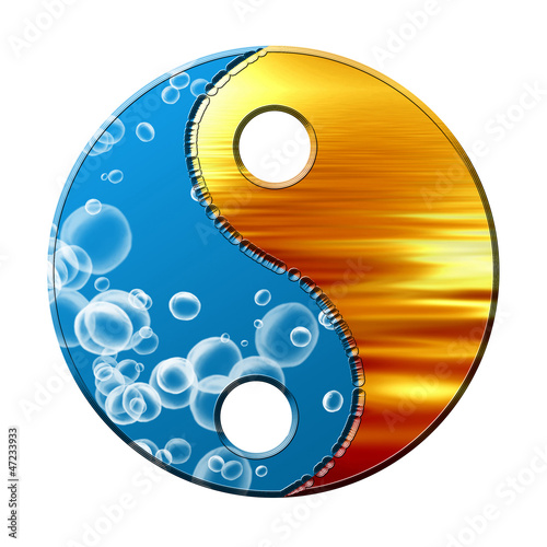 Illustration: Yin Yang sign Yin Yang sign